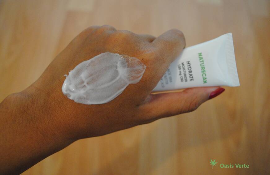 test creme cbd naturecan hydrate